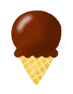 アイスクリームチョコ