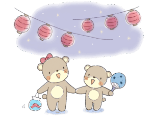 夏まつりのイラスト